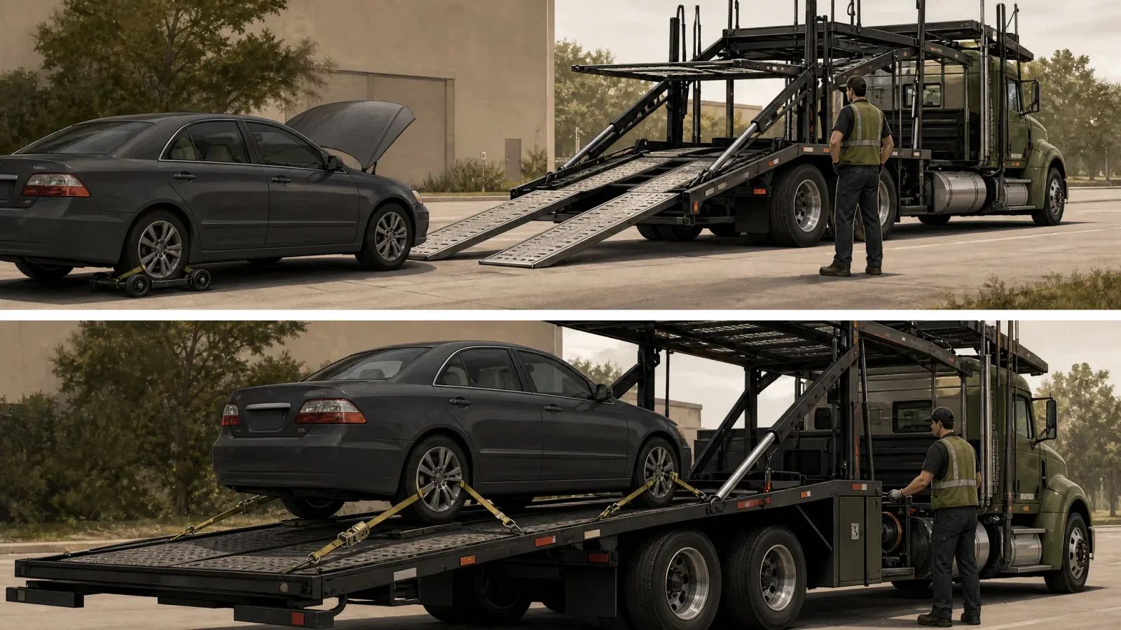 Editorial illustration for 4. Complete transport securement as a separate job